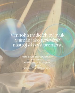 V dávných dobách se věřilo, že nemoc není porucha těla, ale ztráta harmonie. Léčení proto nezačínalo bylinami ani dotekem,...