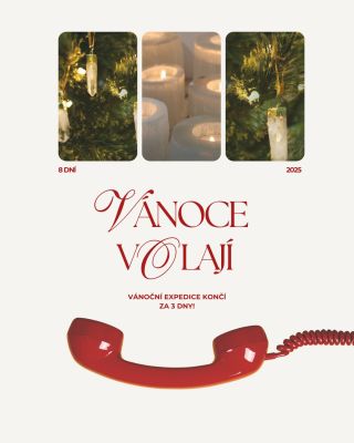 Vánoční expedice končí už za 3 dny 🎄! Balíčky plné magie se chystají na svou poslední vánoční cestu. Pokud chceš mít své...